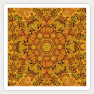 Organic Kaleidoscope Sticker